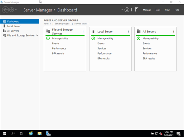 Projet Windows Server